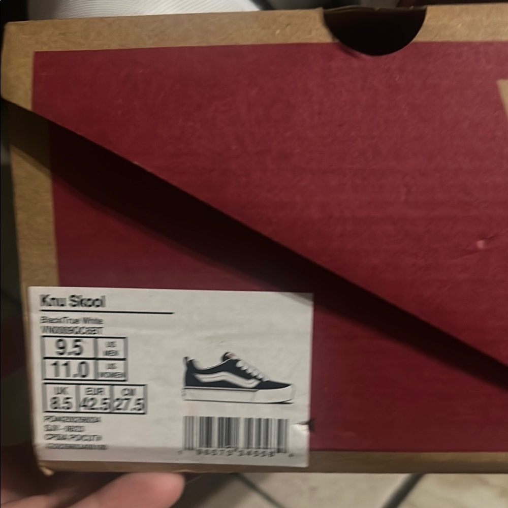 Vans knu skopl Skate Shoes